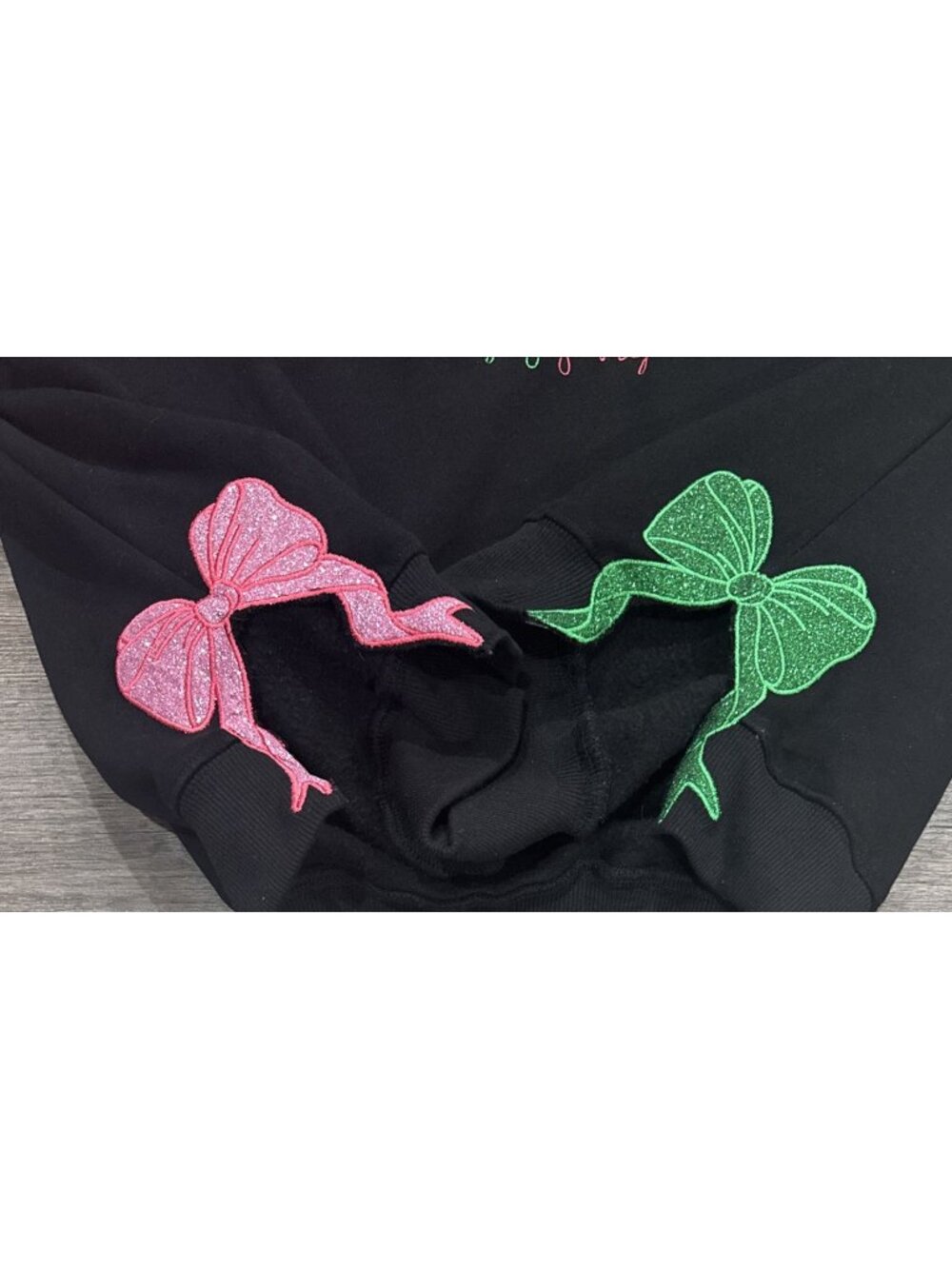 Wicked Defying Gravity Sweatshirt Womens Xl Black Crewneck Euc View 3